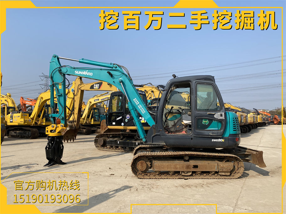 80挖掘機改裝抓木機成功發貨新疆 | 高效木材處理解決方案 80 Excavator with Log Grapple Retrofit Successfully Shipped to Xinjiang | Efficient Timber Handling Solution