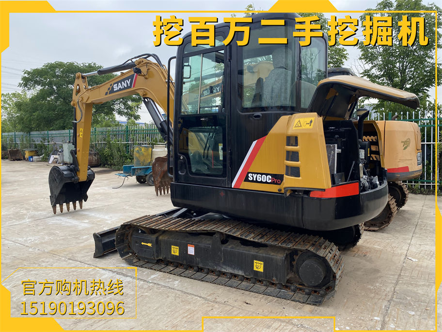 三一60二手挖掘機
