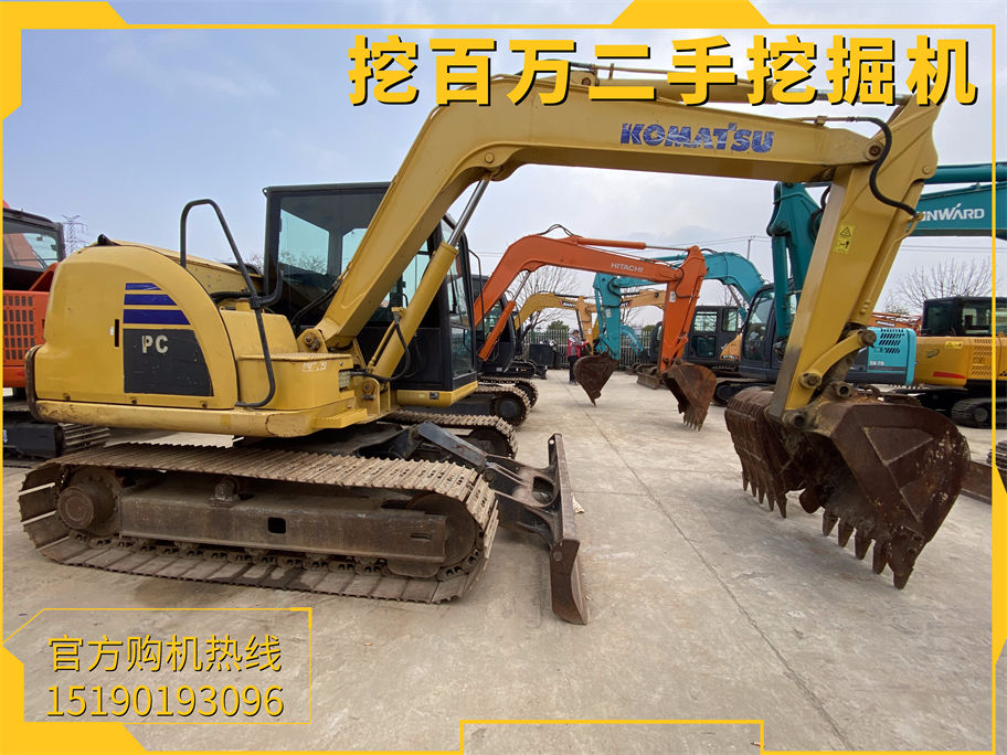 Komatsu pc70 used excavator