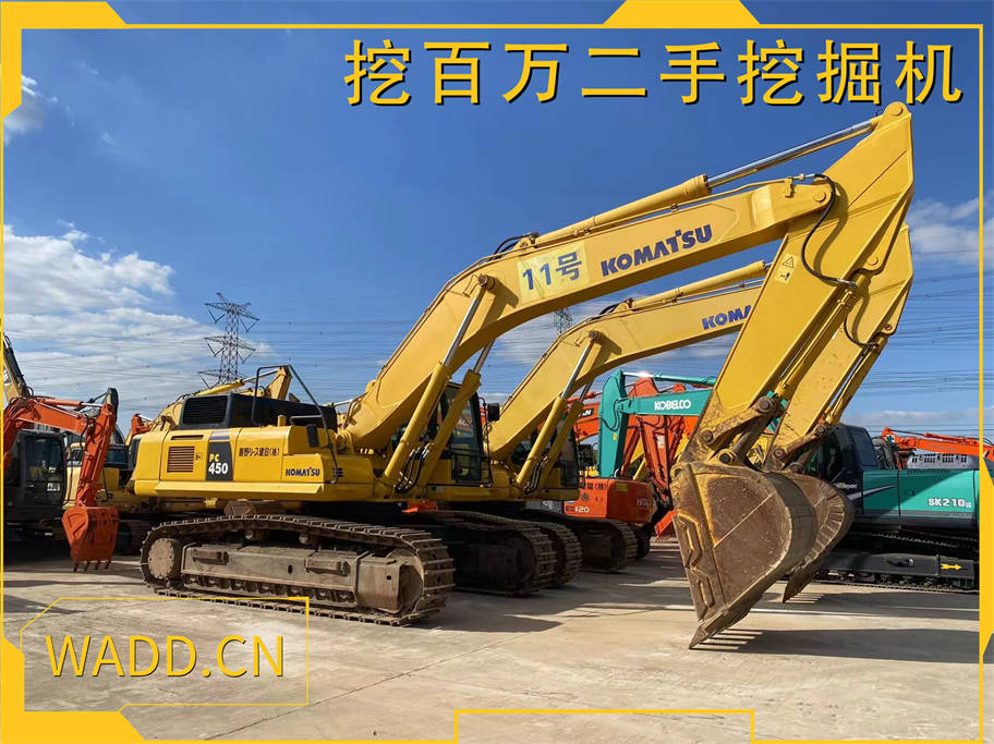 Komatsu pc450 used excavator