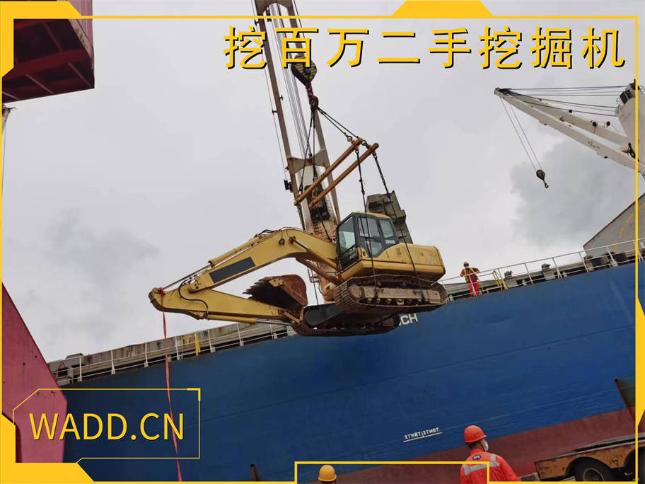 Komatsu 220 Excavator Exported to African Countries