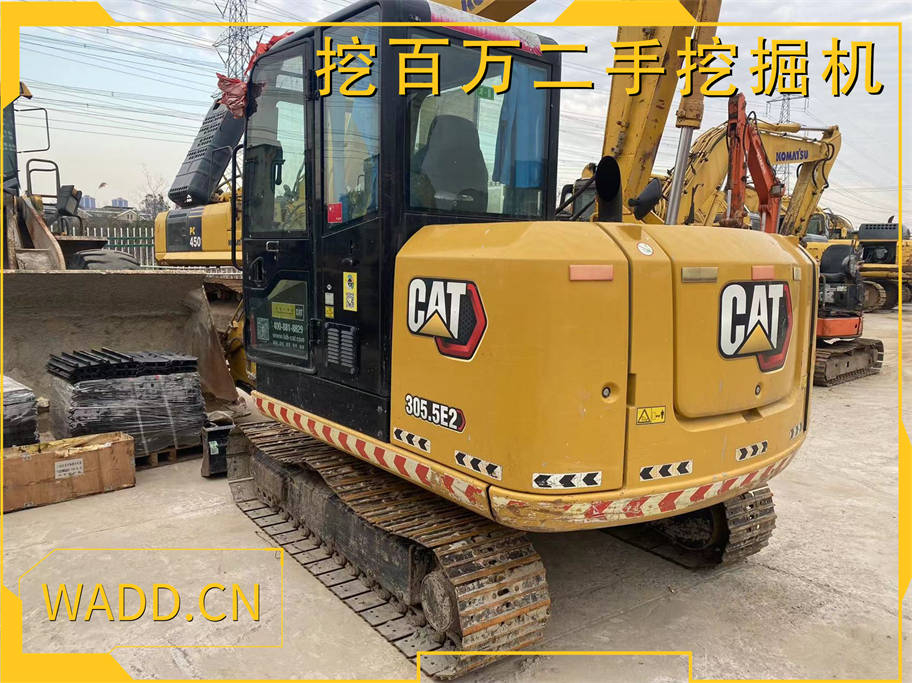 二手卡特305.5挖掘機