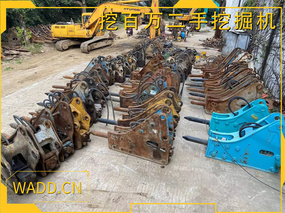 二手挖掘機破碎錘出售 | 高效破碎作業的最佳選擇 Used Excavator Hydraulic Breaker for Sale | The Best Choice for Efficient Demolition Work
