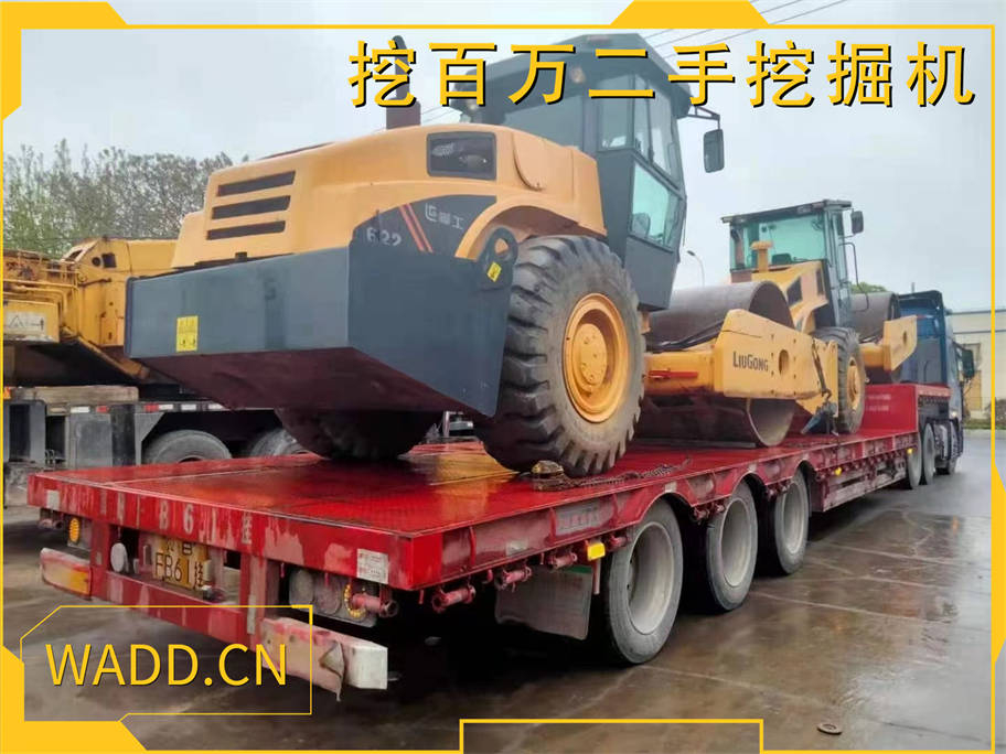 Two road rollers exported to Southeast Asian countries