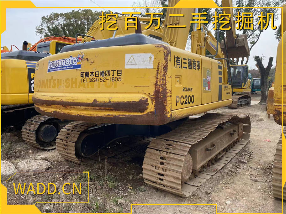 Komatsu pc200-6E Used Excavator