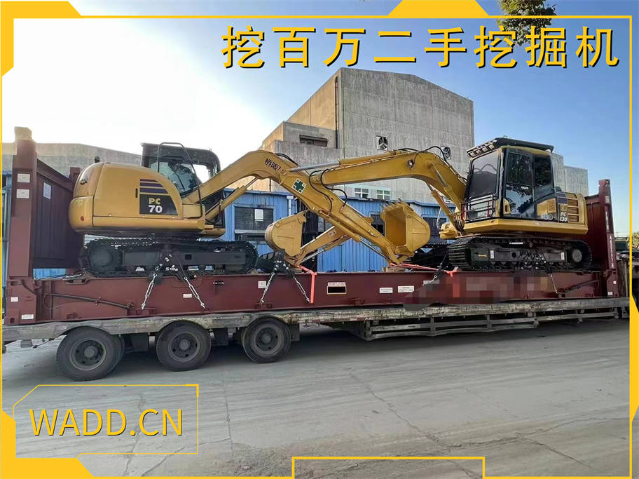 Komatsu PC130  PC70 Second Hand Excavator Exported to African States