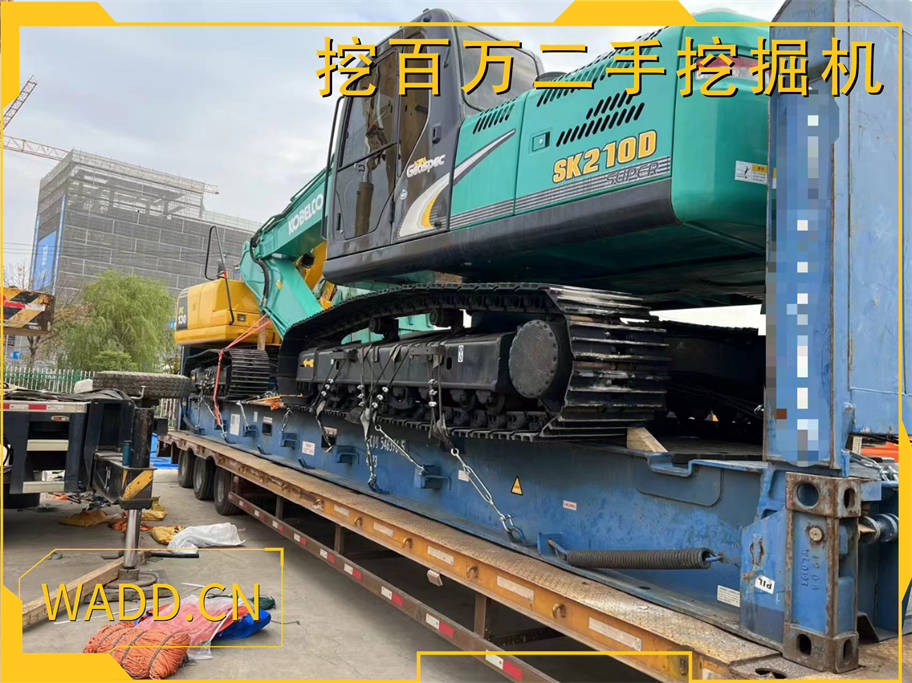 Kobelco 210 used excavators and Komatsu 130 used excavators exported to African countries