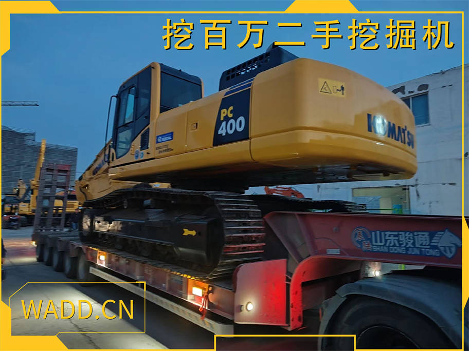 Case Study of Exporting Komatsu 400 Used Excavator to Southeast Asian Clients, Trustworthy Quality Assurance!