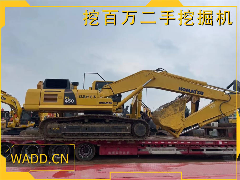 450二手挖掘機成功裝車！詳細照片大曝光！