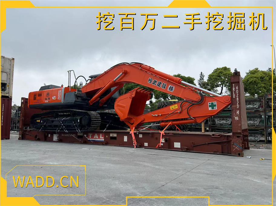 Efficient Construction Tool: Used Hitachi 350 Excavator, Your Best Choice for International Export高效施工利器：二手日立350挖掘機，國際出口最佳選擇