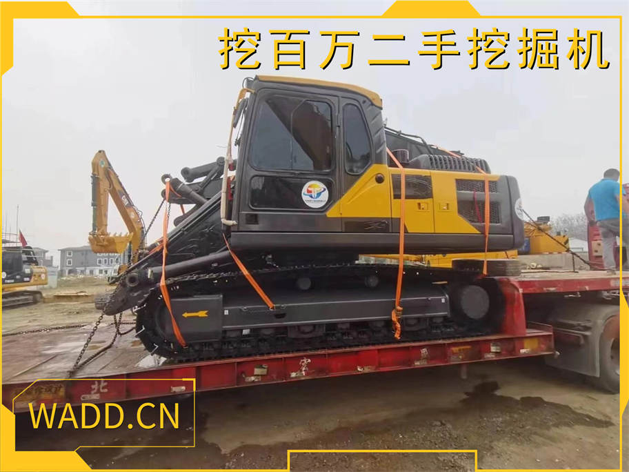 Used Volvo 210 Excavator: Successfully Shipped to International Customer二手沃爾沃210挖掘機：國際客戶成功發(fā)貨