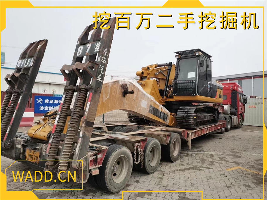 Successful Export Case - Wabaiwan Second-hand Excavator高品質卡特320挖掘機出口成功