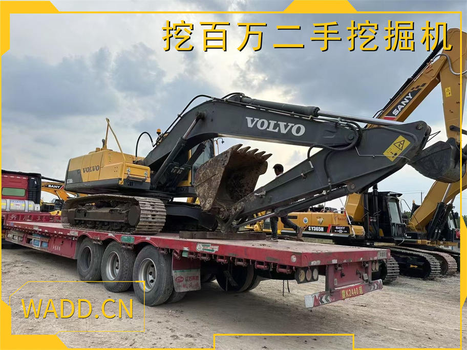成功交付一臺沃爾沃210挖掘機到福建省客戶現場 Successfully Delivered One Volvo 210 Excavator to a Client in Fujian Province
