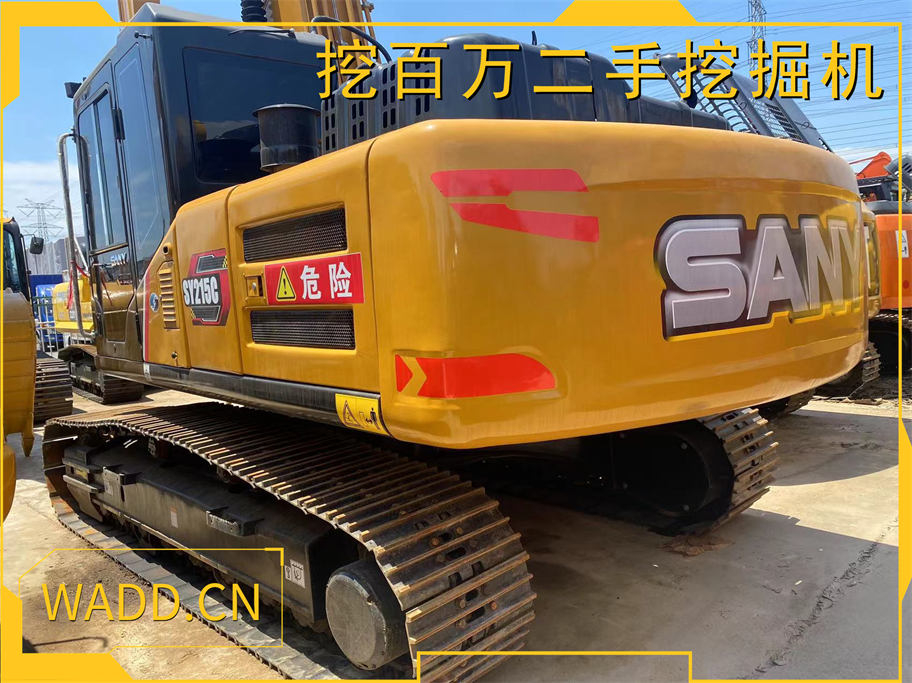 三一215二手挖掘機(jī) | 高效整備，助力全球施工項(xiàng)目 Export-Ready SANY 215 Used Excavator | Well-Prepared for Global Construction Projects